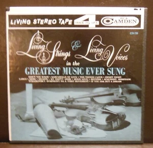 Living Strings & Living Voices in the Greatest Music 4 Trk 7 1/2 IPS Leader Tape - Bild 1 von 7