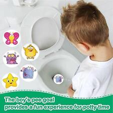 5X Pee Targets Potty Training Seat Stickers Urinal Bullseye Color Changing SALE
