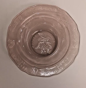 Vintage Childs Light Amethyst, Indiana Glass Nursery Rhyme Bowl - Picture 1 of 6