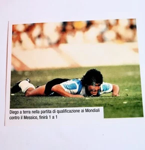 Diego Armando Maradona Figurine Calciatori Excellent #123 Precious Collection - Picture 1 of 1