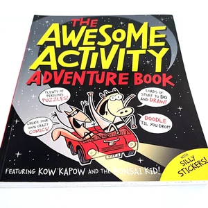 The Awesome Activity Adventure Book: Featuring Kow Kapow and the Bonsai Kid! - Picture 1 of 12
