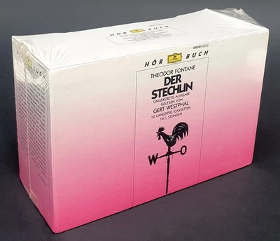 Theodor Fontane Der Stechlin 10 Hörbuch-Kassetten ungekürzt Gert Westphal NEU! - Image 1 of 2