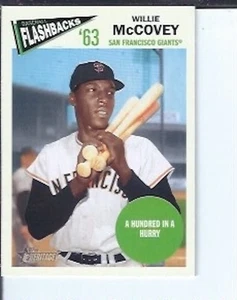 Willie McCovey 2012 Topps Heritage Baseball Flashbacks - Picture 1 of 1