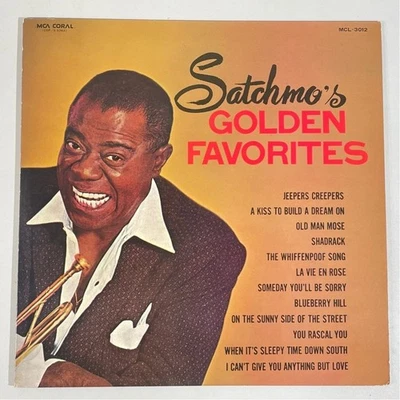MCL-3012 Louis Armstrong Satchmo's Golden Favorites Washed LP - Image 1 of 4