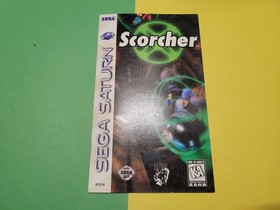 Scorcher (Sega Saturn, 1996) Manual Only 