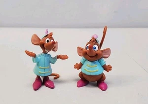 Disney Cenerentola Jaq e Gus Royal Escort Figura Topi Topo - Foto 1 di 5
