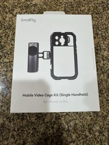 SmallRig Kit Cage Vidéo Mobile Portable Simple pour iPhone 14 Pro avec Poignée - Photo 1 sur 3