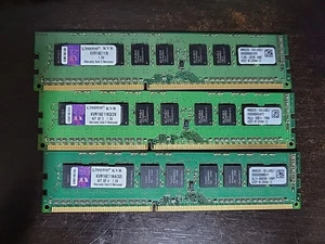 Mémoire RAM pour serveur 8 Go DDR3 PC3-12800E ECC UDIMM (équivalent Kingston KVR16E11/8) - Photo 1/3