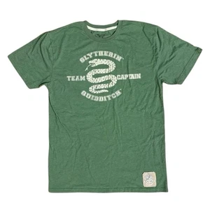 Universal Studios Wizarding World of Harry Potter Slytherin Quidditch T-Shirt M - Picture 1 of 8