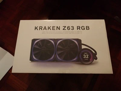 NZXT Kraken Z63 RGB 280MM AIO CPU Cooler (White)  - Image 1 of 4