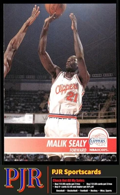 Malik Sealy 1994-95 Hoops #337 Los Angeles Clippers - Image 1 of 2
