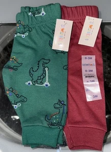 Lote Jogger Garanimals 0-3mos Niños Infantes Nuevo con Etiquetas - Imagen 1 de 1