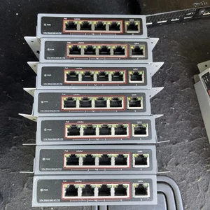 Lot Of(7) TI-POE4-65AG Tru View 4 Port POE Switch - Picture 1 of 7