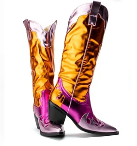 Botas vaqueras de moda Azalea Wang para mujer talla: 8,5 NUEVAS NUEVAS EN CAJA - Imagen 1 de 9