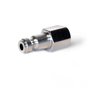 Steelman 1/4 in. Steel Quick Disconnect Plug with 1/4 in. Female NPT 14F14T-IND - Picture 1 of 3