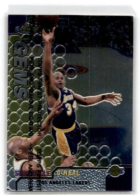 1999-00 Topps Finest Shaq Shaquille Oneal W-Peel Coating Gems #106 - Image 1 of 2