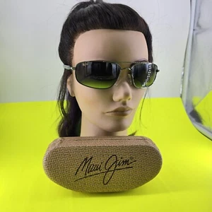 Maui Jim Polarized Sunglasses Kahuna MJ-162-02 in Original Hard Clamshell Case - Picture 1 of 17