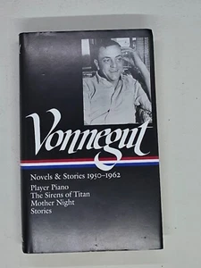 Vtg Library of America HC Vonnegut Novels & Stories 1950-1962 Piano Titan - Picture 1 of 2