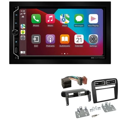 ESX Autoradio Apple CarPlay Android Auto für Fiat Grande Punto 2005-2010 schwarz - Bild 1 von 4