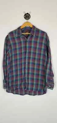 Neiman Marcus 独家男式法兰绒衬衫 XL 码 — 第 1/4 张图片