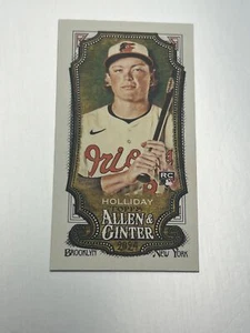 2024 Topps Allen & Ginter JACKSON HOLLIDAY RC MINI #277 - Picture 1 of 2