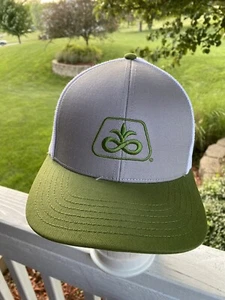 Pioneer Corteva White Mesh Gray Green Hat Seed Farming Trucker Agriculture - Picture 1 of 6
