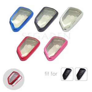 Soft TPU Remote Key Case Cover fit for VOLKSWAGEN Golf 8 SEAT Leon MK4 SKODA - Picture 1 of 11