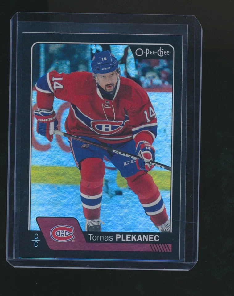 TOMAS PLEKANEC 2016-17 O-PEE-CHEE BLACK PARALLEL 077/100 - Image 1 of 2