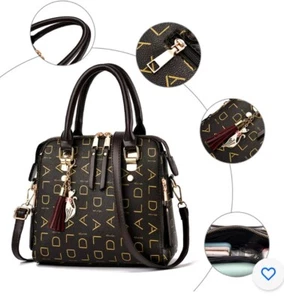 Luxury Women Handbags Crossbody Bag Fashion Satchel Purses Totes Soft PU Leather - Picture 1 of 8
