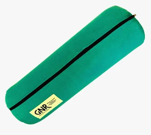Tubo ortopédico GNR almohada cilindro de espuma cubierta extraíble verde azulado cuello rodillo acolchado - Imagen 1 de 2