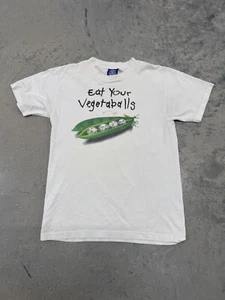 Vintage Umbro Vegetables T-Shirt - Size Youth XL - Picture 1 of 3