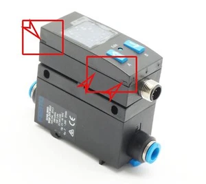 Festo SFAB-200U-WQ8-2SV-M12 565396 15-30VDC Durchflusssensor -unused/Attn- - Bild 1 von 10