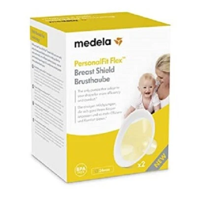 Doppelpack 2x Medela PersonalFit Flex Brusthaube Für Milchpumpe Größe M 24mm✅