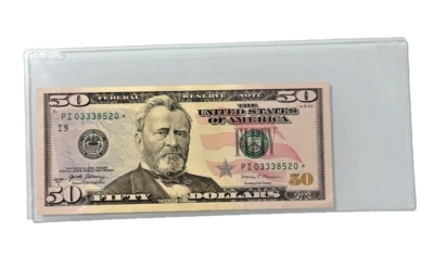 2017A $50 Star Note I9- Minneapolis - FRB S/N PI 03338520 * - Unc. - Image 1 of 4