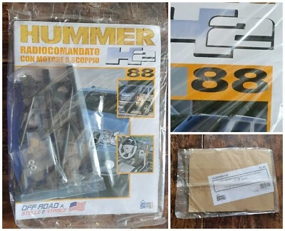 Fascicolo HUMMER H2 1:8 modello radiocomandato  HOBBY&WORK n.88 auto fuoristrada - Immagine 1 di 4