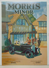 Morris Minor Advert poster Robert Opie Collection Packaging Museum Gloucester