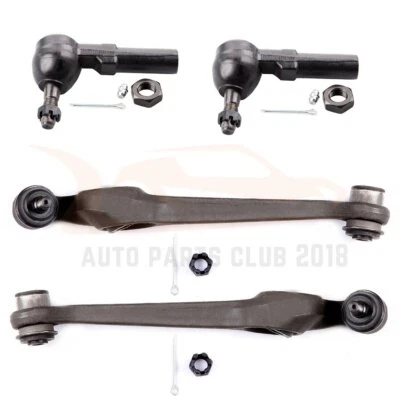 Fits Saturn SL SC SW 4PCS Front Lower Control Arms Outer Tie Rod Links Kit - Imagem 1 de 4