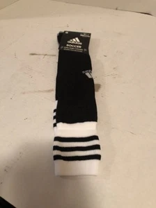 Adidas Copa Zone Cushion Soccer Sock Size Small Black/White - Picture 1 of 4