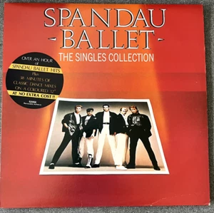 SPANDAU BALLET Singles Collection LP + Ltd Ed. Bonus 12" Red Colour Vinyl - Picture 1 of 7