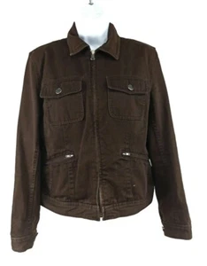 Lauren Women's Jeans Co Denim Brown Size S Jacket. - Picture 1 of 7