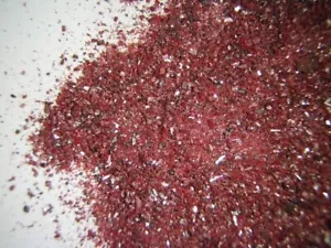 Fine Ground Cinnabar Crystal Tiny Granules 50 gram Lot - Picture 1 of 12
