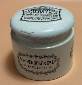 Early Portmeirion Chemist Prints Lidded Storage Jar by Susan Williams-Ellis - Picture 1 of 24