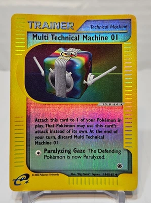 Multi Technical Machine 01 144/165 Reverse Holo Uncommon Expedition Pokemon 217 - Image 1 of 4