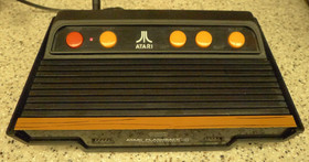Atari Flashback 4 Classic Game Console With Power Cord - NO CONTROLLERS - Works