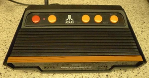 Atari Flashback 4 Classic Game Console With Power Cord - NO CONTROLLERS - Works - Picture 1 of 14