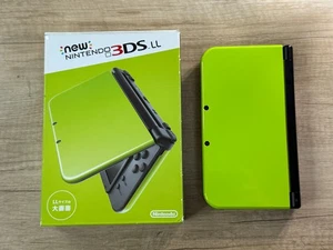 RANGO B+ Consola Nintendo Nueva 3DS XL Negra Lima Con CAJA Probada Japón versión D7237 - Imagen 1 de 24