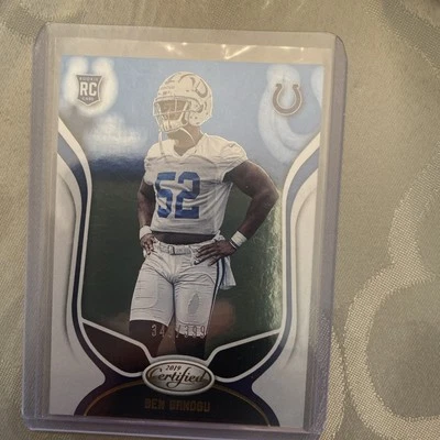 2019 Panini Certified - Rookies 349/399 Ben Banogu #179 (RC) - Image 1 of 2