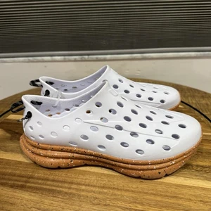 Zapatos Kane Para Hombres 10 Blanco Naranja Carmelo Zapatos de Recuperación Activa Sin Cordones Transpirables - Imagen 1 de 6