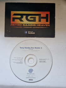 TONY HAWK'S PRO SKATER 2 SEGA DREAMCAST SPIEL WEISS PROMO / PROMOTION DEMO SELTEN