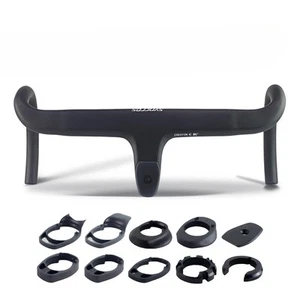 Carbon Rennrad Lenker Innenzug integrierter Lenker mit Abstandshaltern - Bild 1 von 36